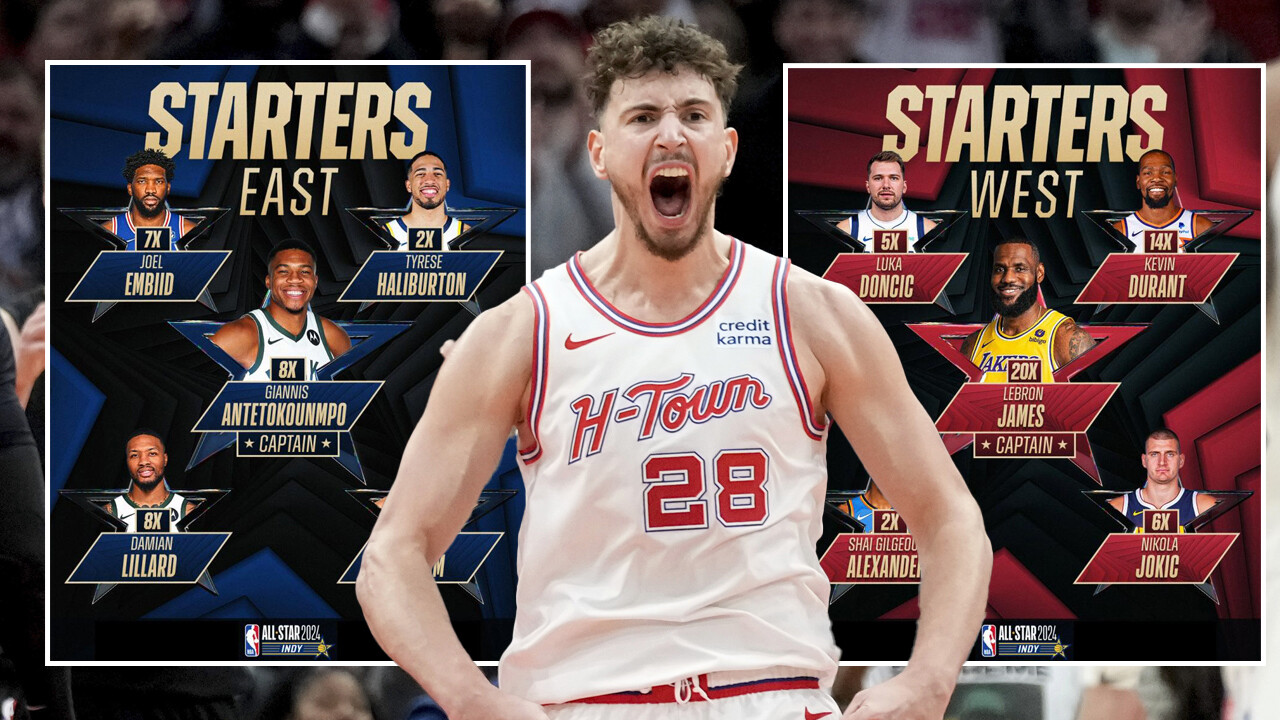 NBA All-Star&#039;da ilk beşler belli oldu