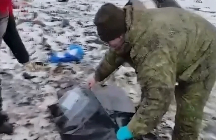 Rusya düşen uçağın son görüntülerini yayınladı