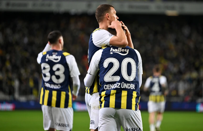 Cengiz duble yaptı! Fenerbahçe liderliğini sürdürdü