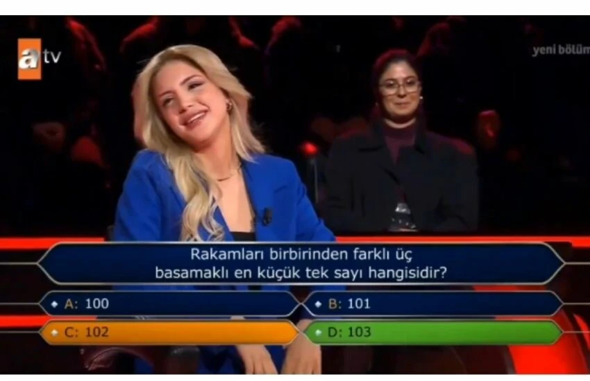Kim Milyoner Olmak İster yarışmasına damga vuran anlar! İşletme bölümü öğrencisi basit matematik sorusunu bilemedi