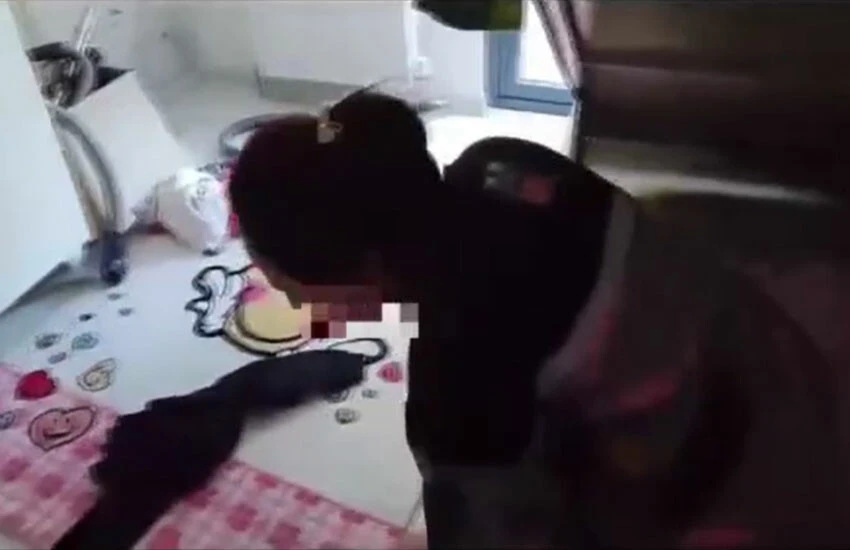 10 ilde aranan kadın, bazanın altında saklanırken yakalandı