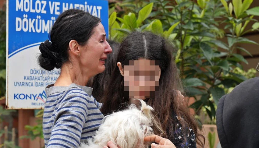 Her şey bir anda oldu! Genç kadın gözyaşlarına hakim olamadı...