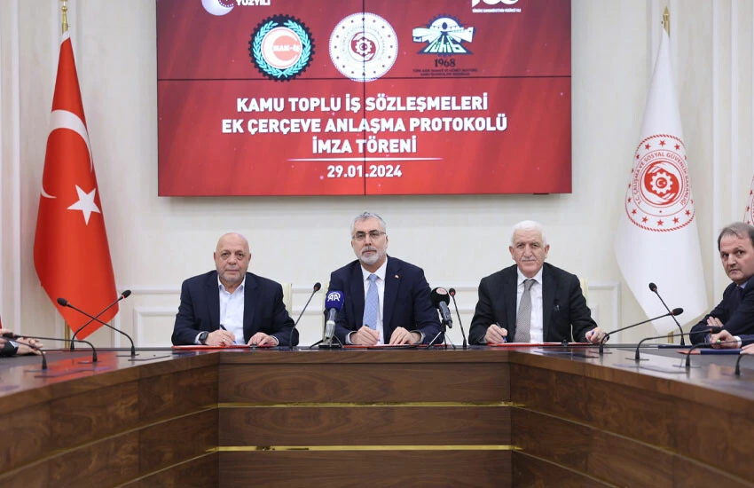 Bakan Işıkhan duyurdu: Kamu işçisine ek zam!