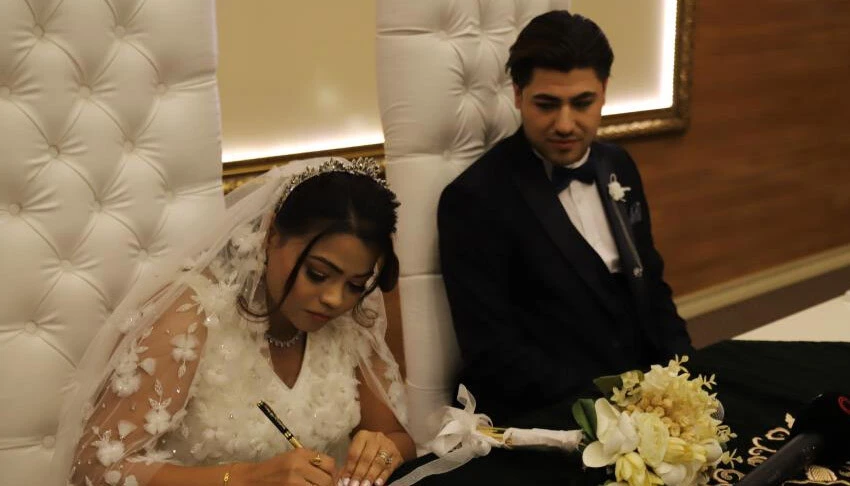 Hindistan’dan Gaziantep’e uzanan aşk hikayesi