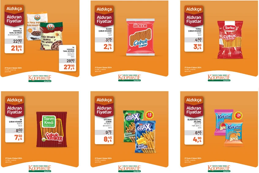 Tarım Kredi marketinde kampanya için son 3 gün! Çay, şeker, peynir, süt, sucuk, salam fiyatlarında büyük indirim...