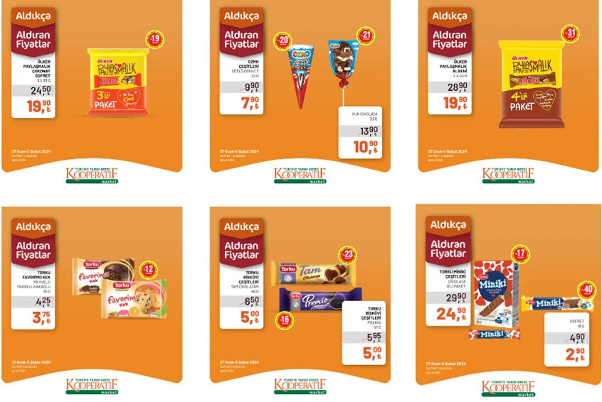 Tarım Kredi marketinde kampanya için son 3 gün! Çay, şeker, peynir, süt, sucuk, salam fiyatlarında büyük indirim...