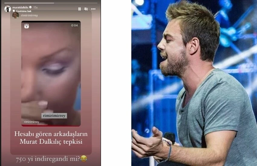 Murat Dalkılıç, mekanına davet ettiği arkadaşlarına 710 bin TL'lik hesap gönderdi