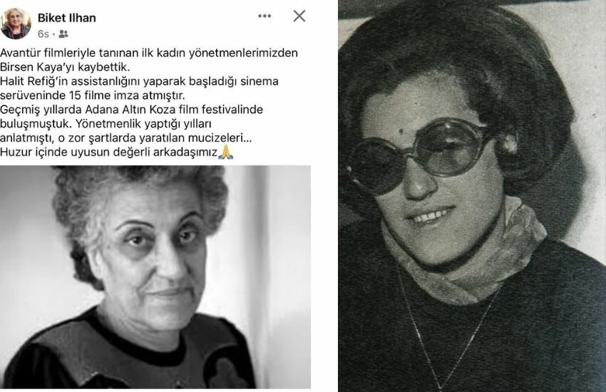 Türkiye'nin ilk kadın yönetmeni Birsen Kaya hayatını kaybetti