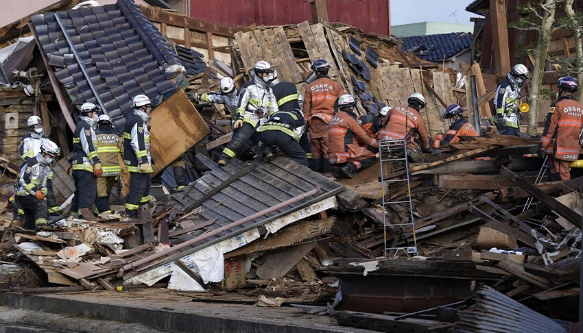Japonya’da yaşanan 7.6’lık depremde ölü sayısı 238’e yükseldi