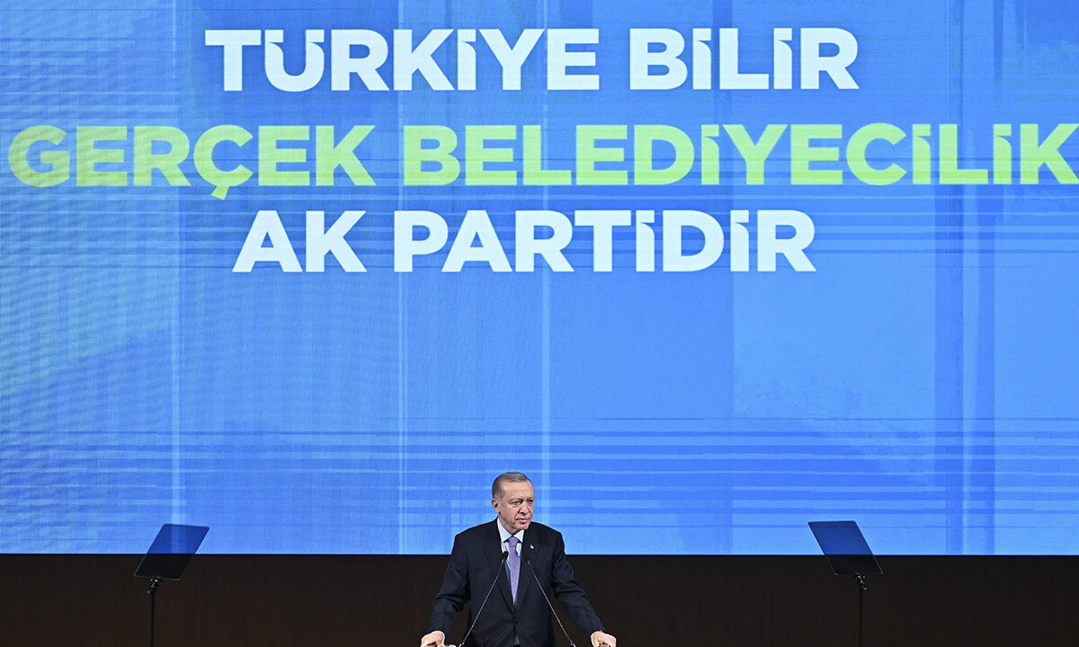 Erdoğan, AK Parti'nin seçim beyannamesini açıkladı! Gerçek Belediyecilik: Hazırız Kararlıyız