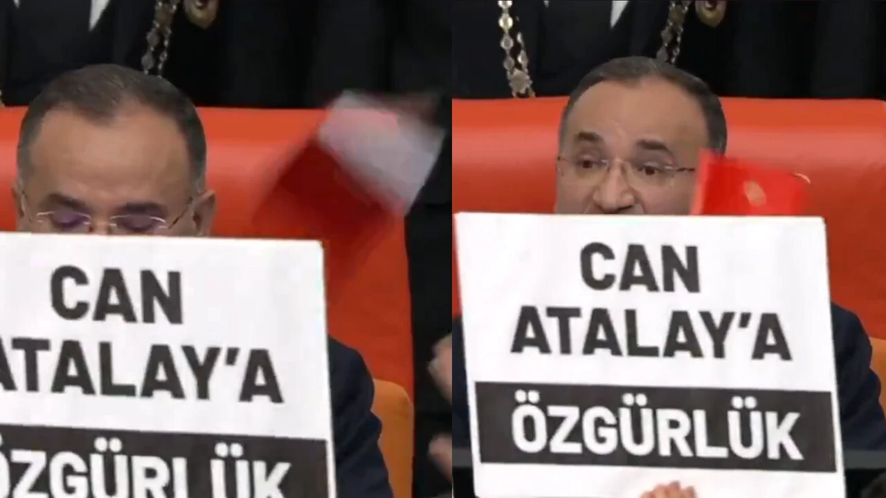 Meclis'te Can Atalay gerginliği: Kürsüye kitapçık fırlatıldı