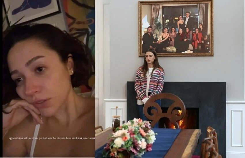 Serenay Sarıkaya'yı izleyen Zeynep Bastık, gözyaşlarına boğuldu