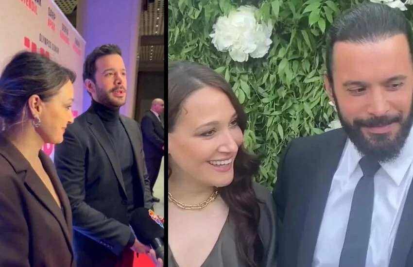 Galaya katılan Barış Arduç ve Gupse Özay’ın birbirine bakışları gündem oldu