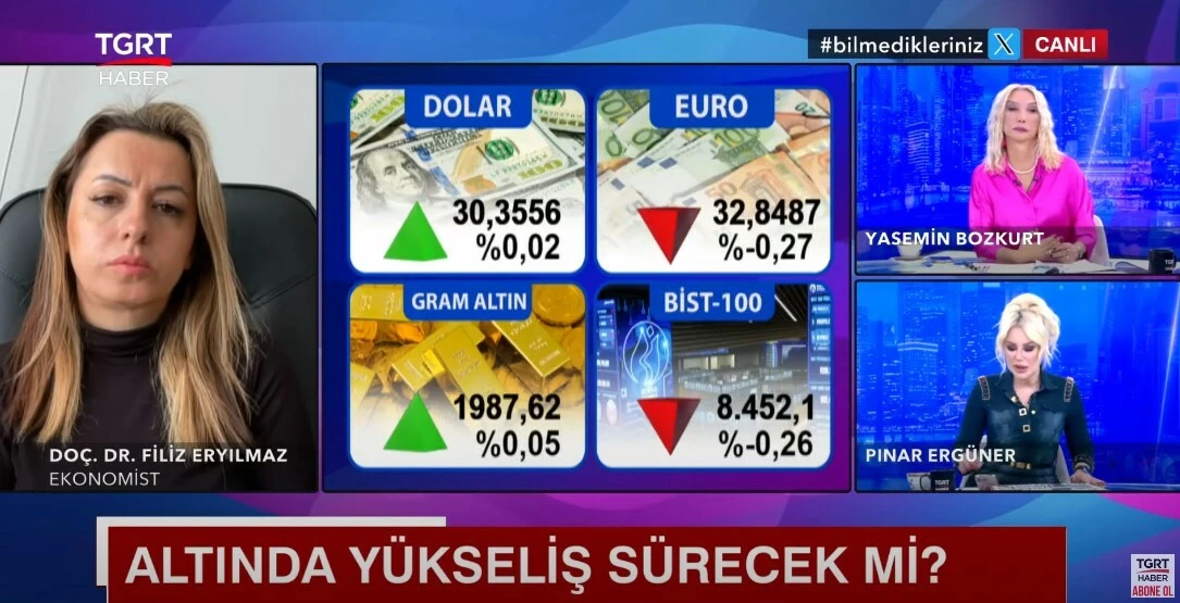 Altında fırsat kapısı aralanıyor! Ekonomist Doç. Dr. Filiz Eryılmaz yorumladı: Tarihi zirveler görülecek