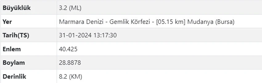 Marmara'da peş peşe depremler! Yine sallandı...