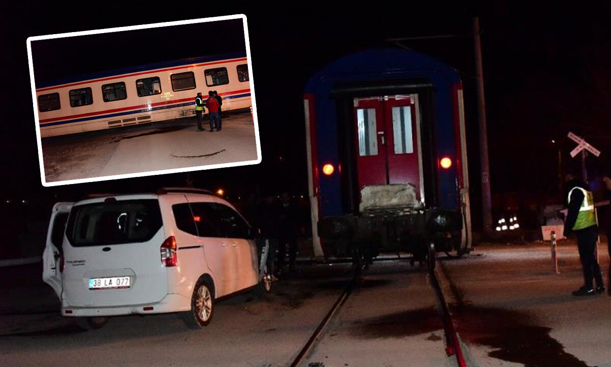 Doğu Ekspres treni kaza yaptı: Demiryolu ulaşıma kapandı