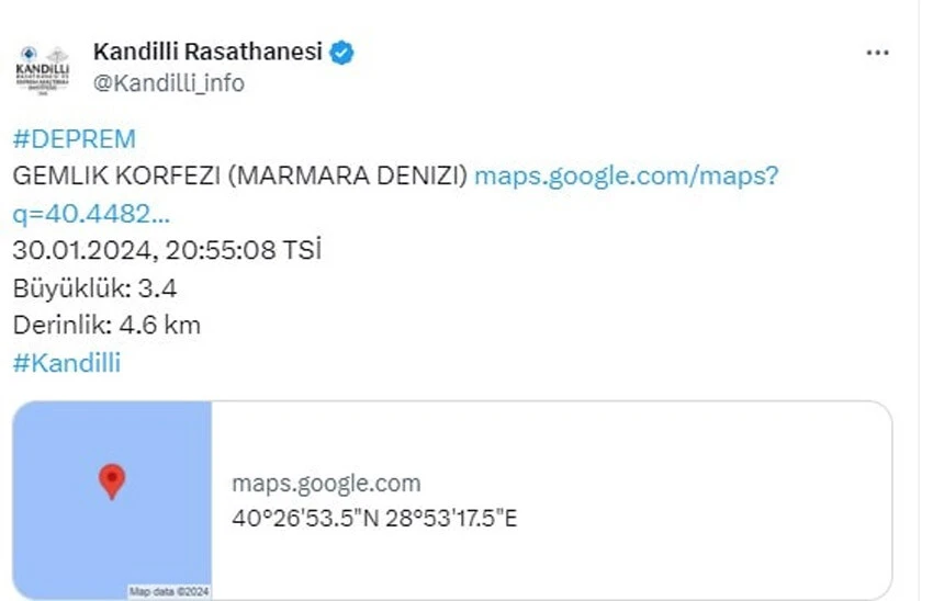 Marmara'da peş peşe depremler! Yine sallandı...