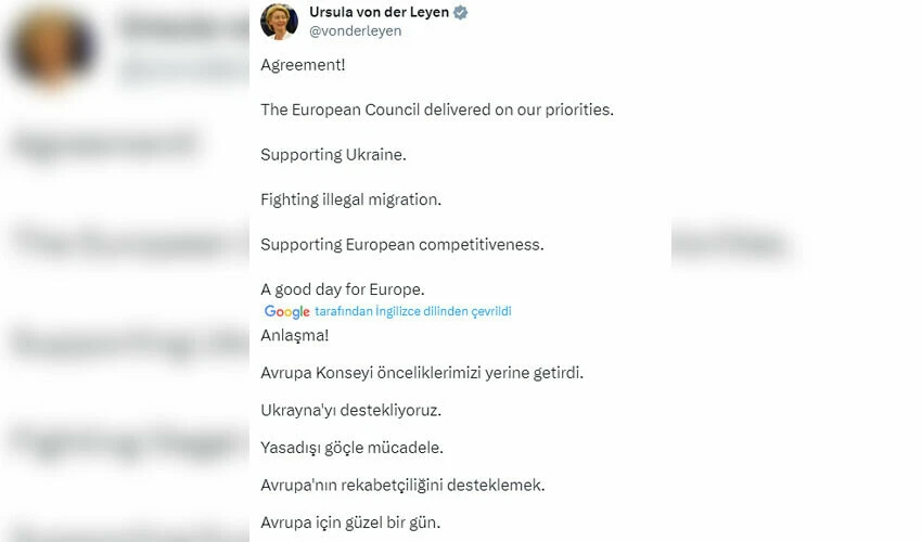 AB Liderler Zirvesi'ndeki ikilik ortadan kalktı! Oy birliğiyle onay