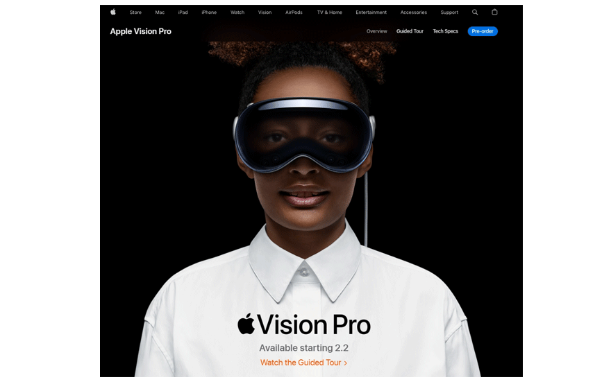 Apple, Vision Pro için internet sitesinde geri sayım başlattı! 3.500 dolarlık cihaz satışa çıkıyor