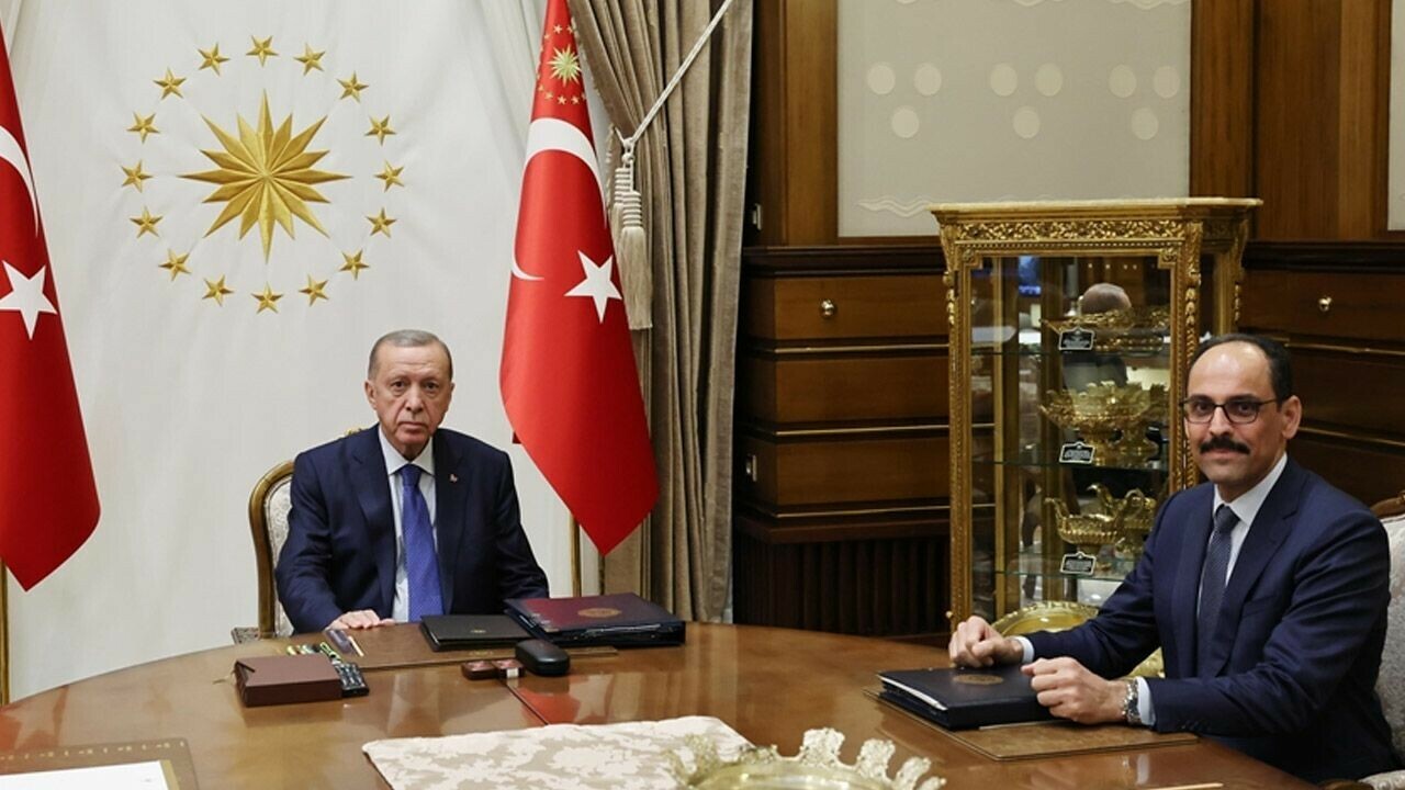 Cumhurbaşkanı Erdoğan, MİT Başkanı İbrahim Kalın ile görüştü