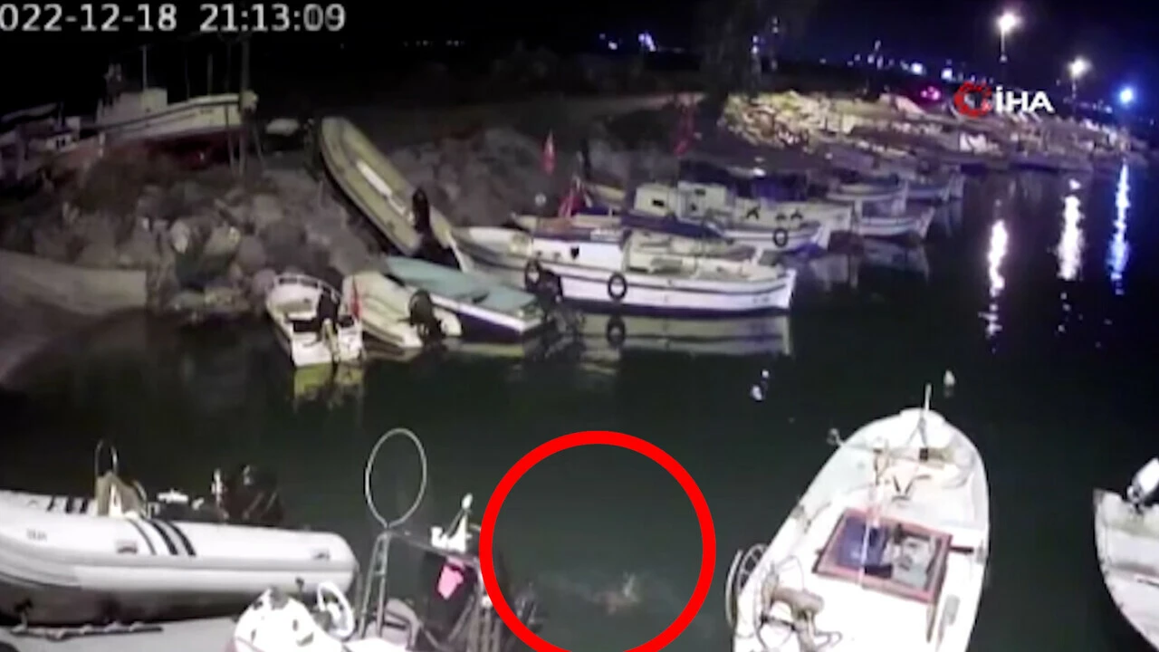 Hatay'da depremden önce deniz kaynadı