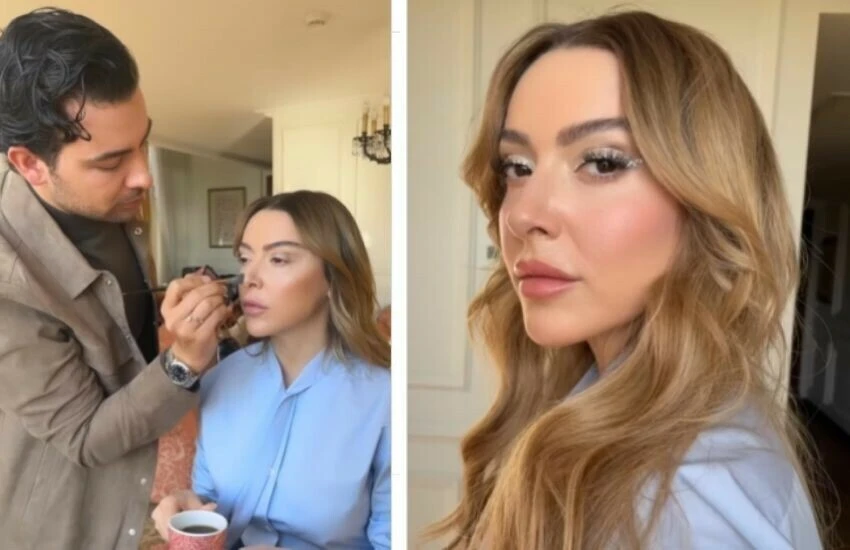 Makyajsız halini paylaşan Hadise, gövde gösterisi yaptı