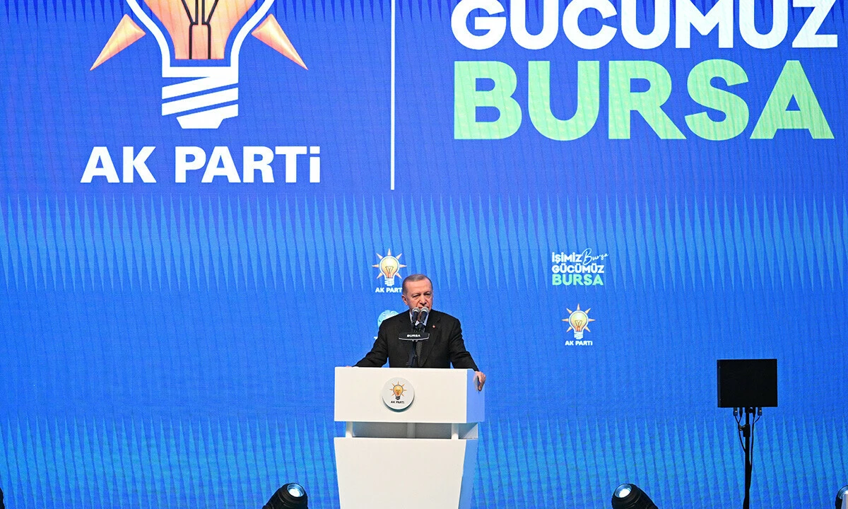 Cumhurbaşkanı Erdoğan, Bursa'dan CHP'ye yüklendi: Şehirler umurlarında değil - 1. Resim