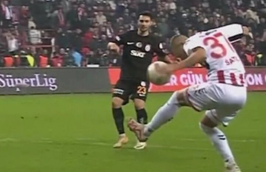 Galatasaray’dan VAR hakemine tepki: Cezalandırılmalı