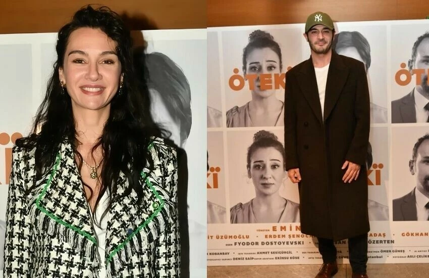 Öteki oyununun galasına ünlü yağdı