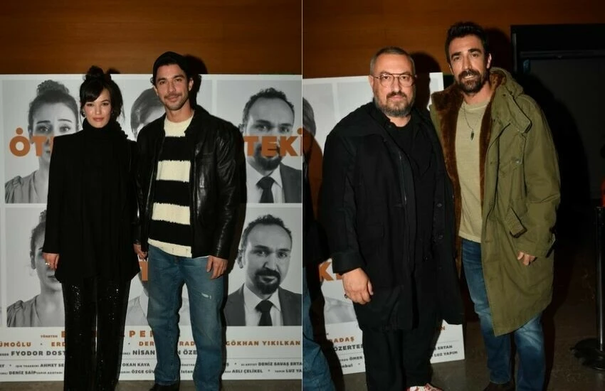 Öteki oyununun galasına ünlü yağdı