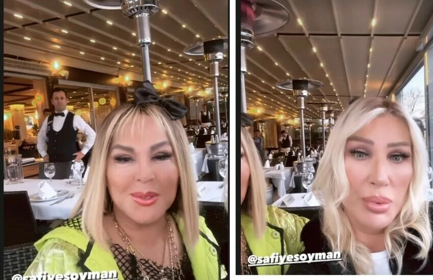 Seda Sayan ve Safiye Soyman buluştu, ortaya eğlenceli diyalog çıktı