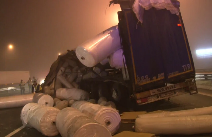 çekmeköy otobüs tır kazası