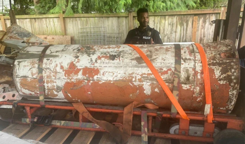 ABD'de bir evin garajında nükleer füze bulundu - 1. Resim