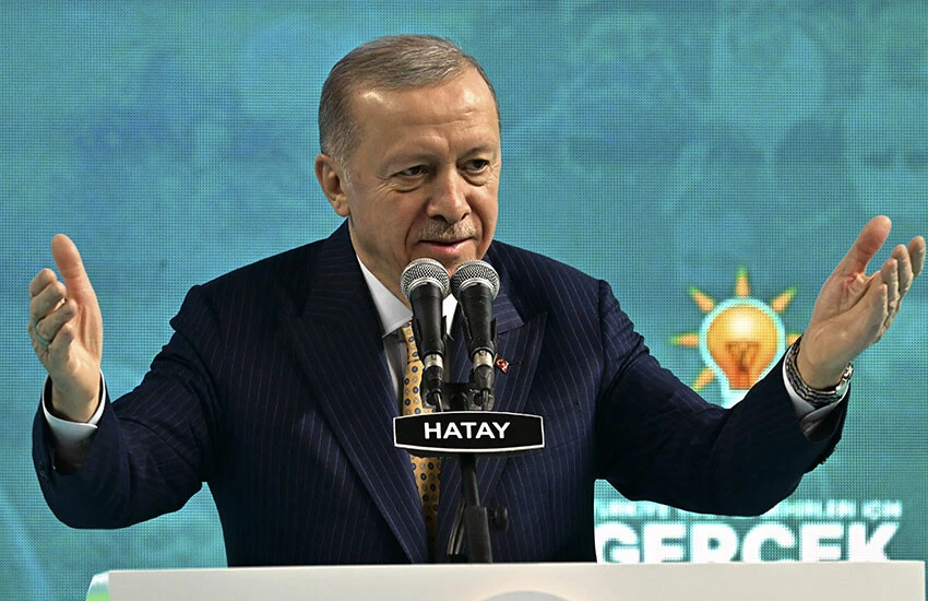 Cumhurbaşkanı Erdoğan Hatay'da ilçe adaylarını açıkladı