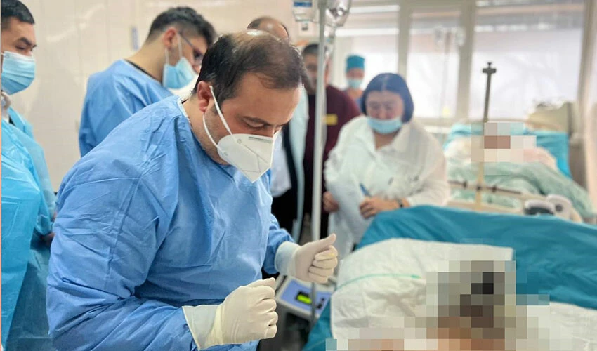 Kırgızistan'daki patlamada yaralanan 2 kişi Türkiye’ye gönderilecek