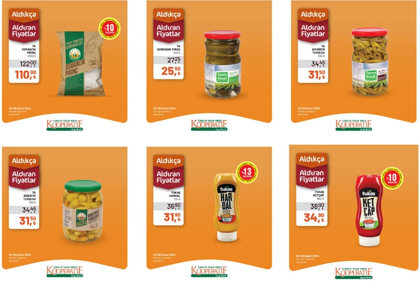 Tarım Kredi marketinde şubat ayına özel kampanya... Kıyma, tavuk, balık fiyatlarında büyük indirim!