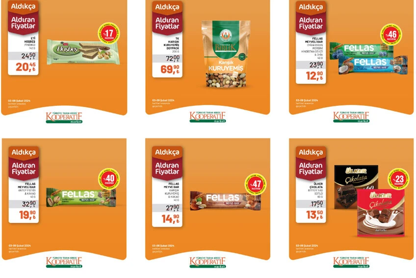 Tarım Kredi marketinde şubat ayına özel kampanya... Kıyma, tavuk, balık fiyatlarında büyük indirim!