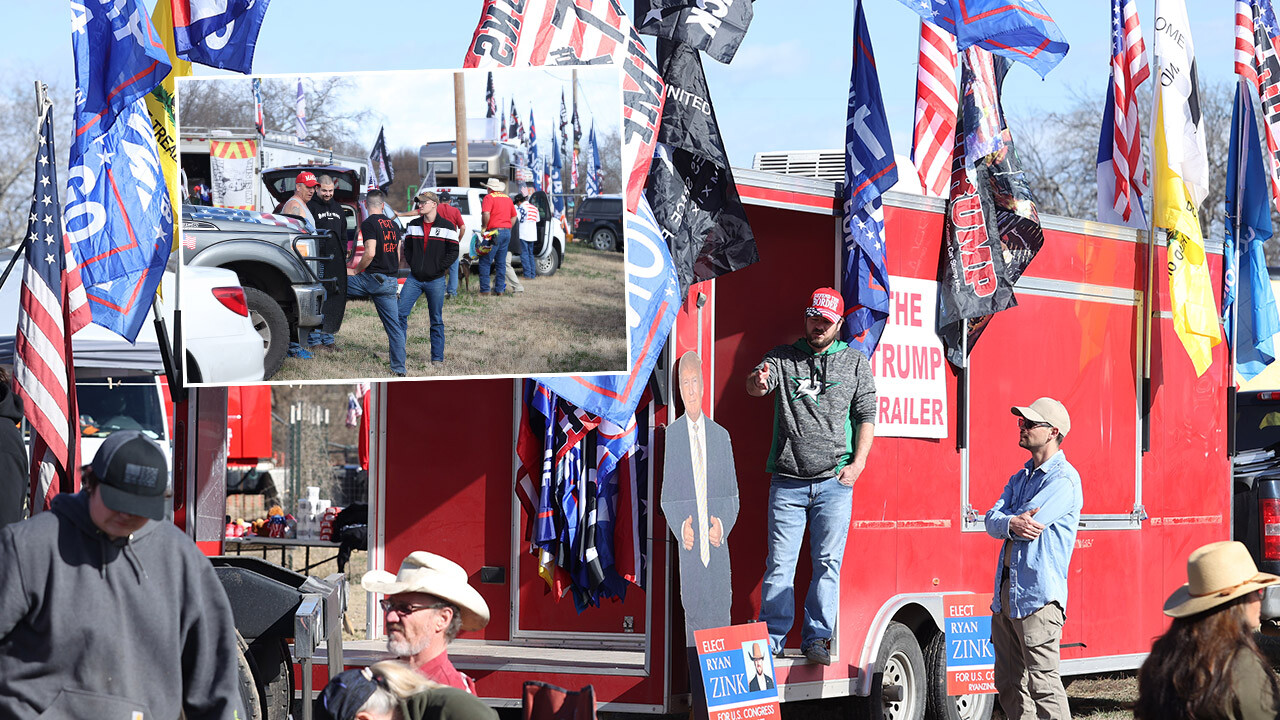 Texas&#039;ta kamyonculardan Biden yönetimine protesto: Sınırlarımızı geri alın