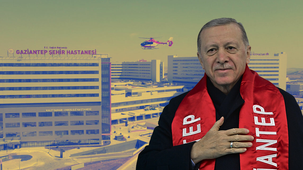 Gaziantep Şehir Hastanesi açıldı! Cumhurbaşkanı Erdoğan: Biz söz verdik mi yaparız