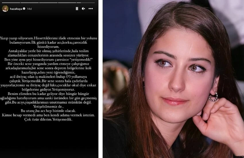 6 Şubat depreminin birinci yılında ünlü isimler üzüntülerini dile getirdi