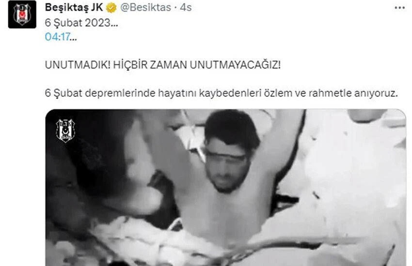6 Şubat spor dünyasını da derinden sarstı! Deprem felaketi unutulmadı - 11. Resim