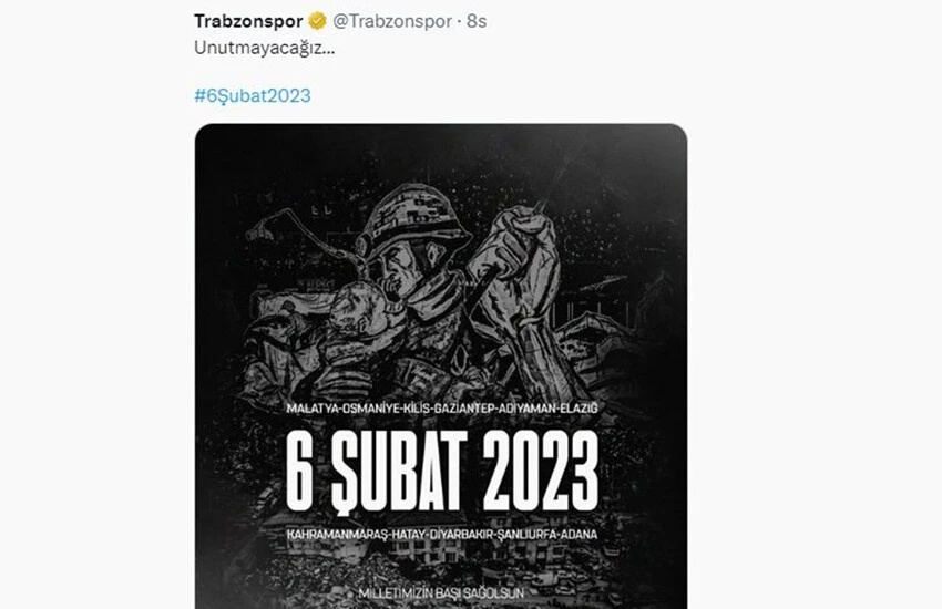 6 Şubat spor dünyasını da derinden sarstı! Deprem felaketi unutulmadı - 12. Resim