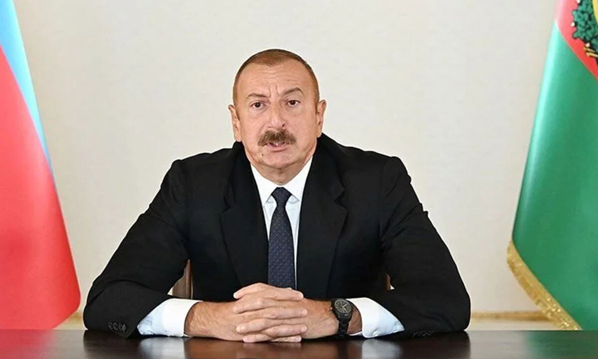 Aliyev&#039;den depremin yıldönümü dolayısıyla taziye mesajı