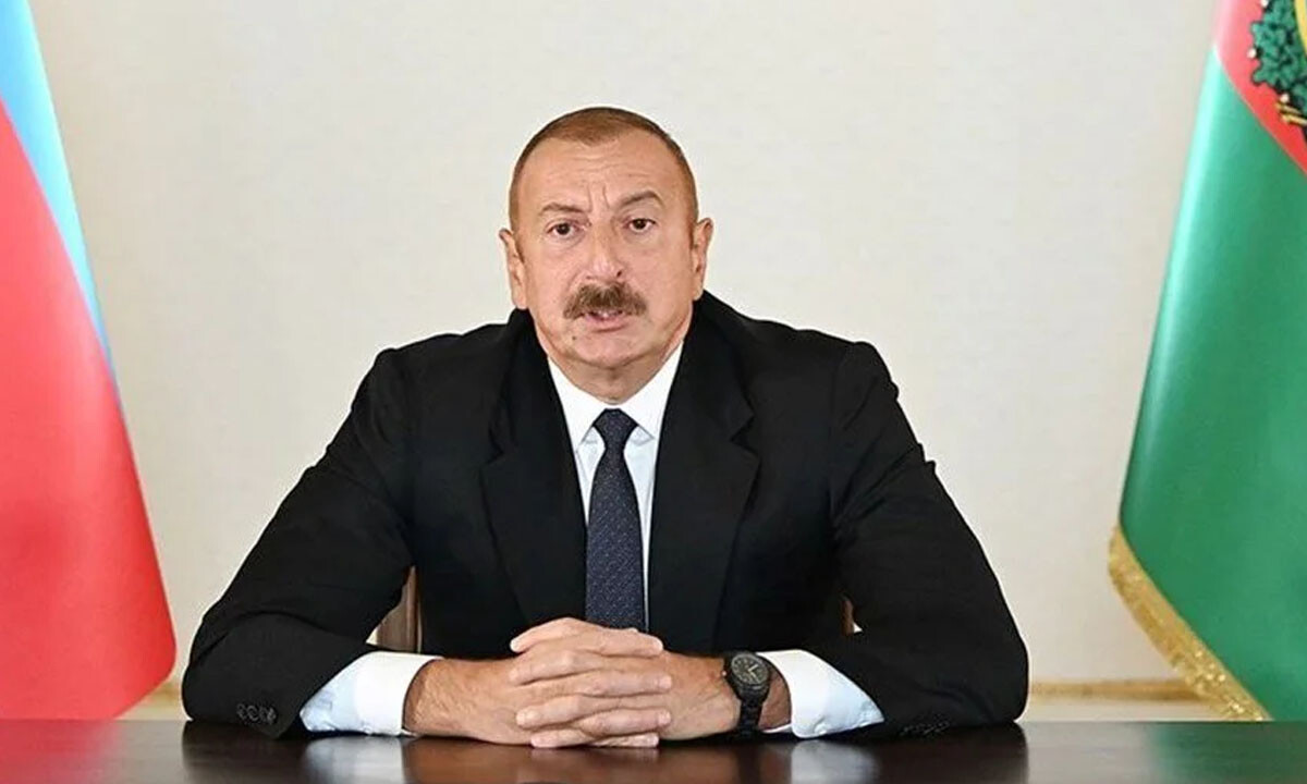 Aliyev'den depremin yıldönümü dolayısıyla taziye mesajı