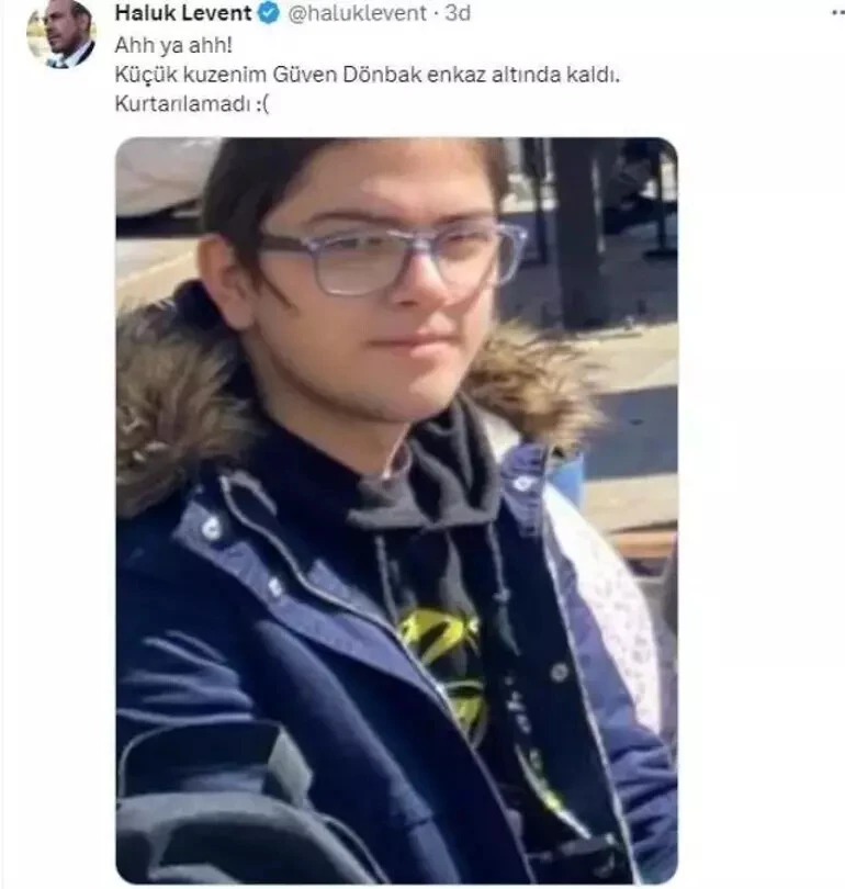 Depremde hayatını kaybeden ünlü isimler kim? Hangi ünlü yakınları depremde hayatını kaybetti? - 2. Resim