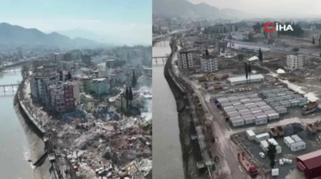 Enkaz altından çıktı, bir yıl sonra döndüğünde evini bile bulamadı