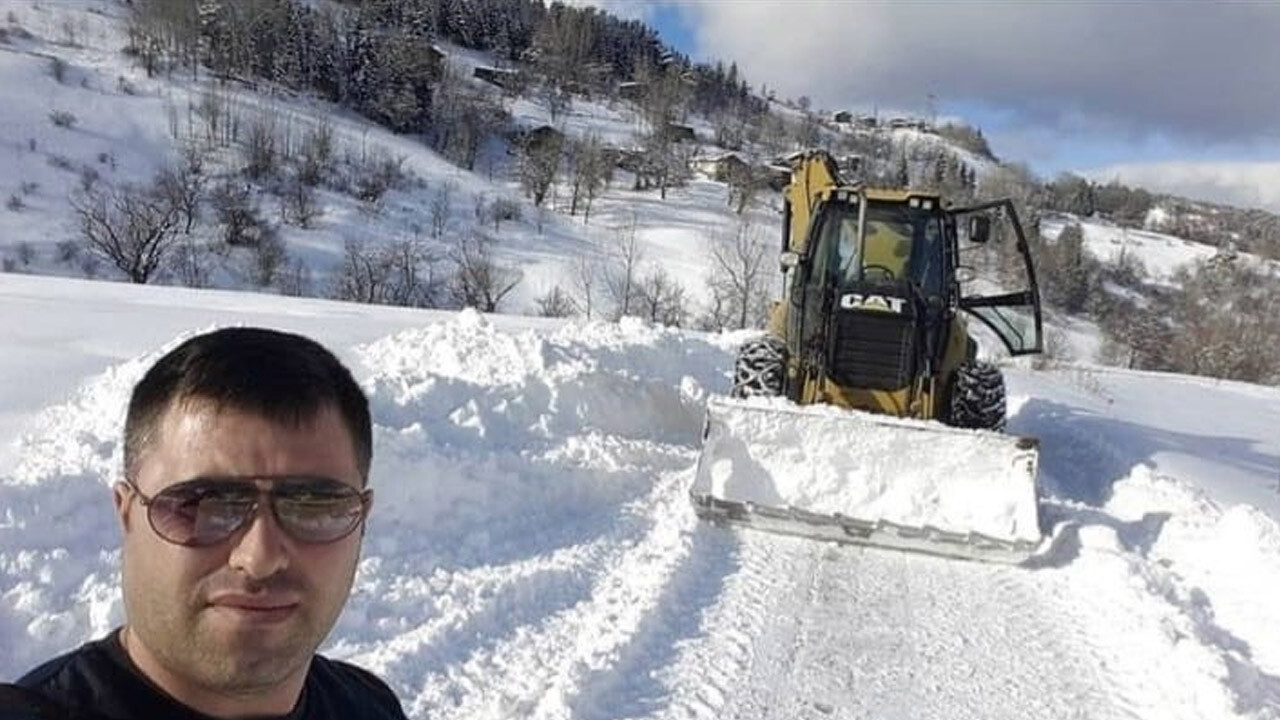 Artvin’de çığ altında kalan operatör hayatını kaybetti 