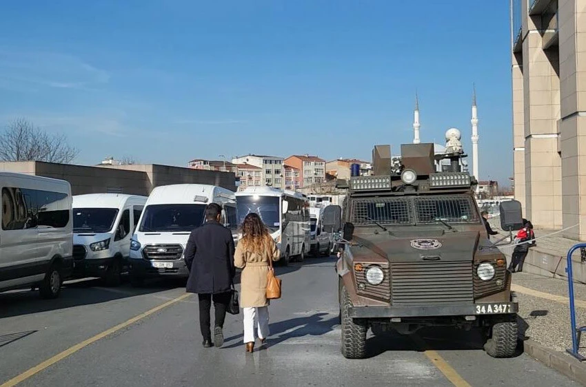 İstanbul Adalet Sarayı’nda güvenlik önlemleri artırıldı - 4. Resim