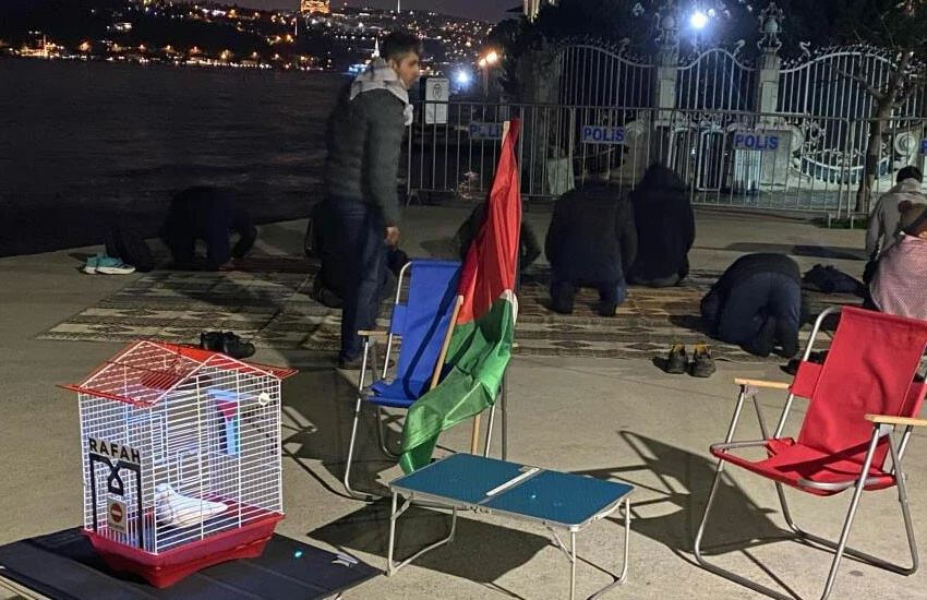 İstanbul'da Gazze'ye yardım için ses verildi: Refah kapısı açılsın - 1. Resim