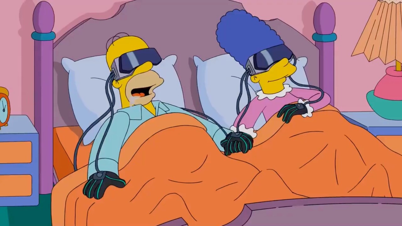 Herkesin dilindeki teknoloji... Simpsonlar, Apple Vision Pro'yu da mı önceden bildi?